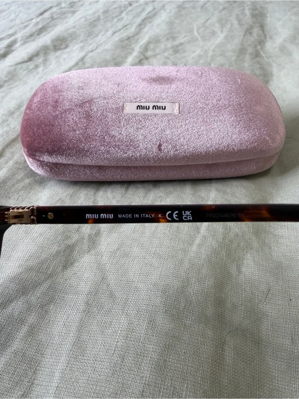 Miu Miu Regard Tortoiseshell Sunglasses